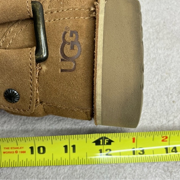 UGG Braiden Suede Tall Riding Boots-Brown/Tan-Women’s 5-Classic-Cozy-Winter-Boho - Picture 12 of 12